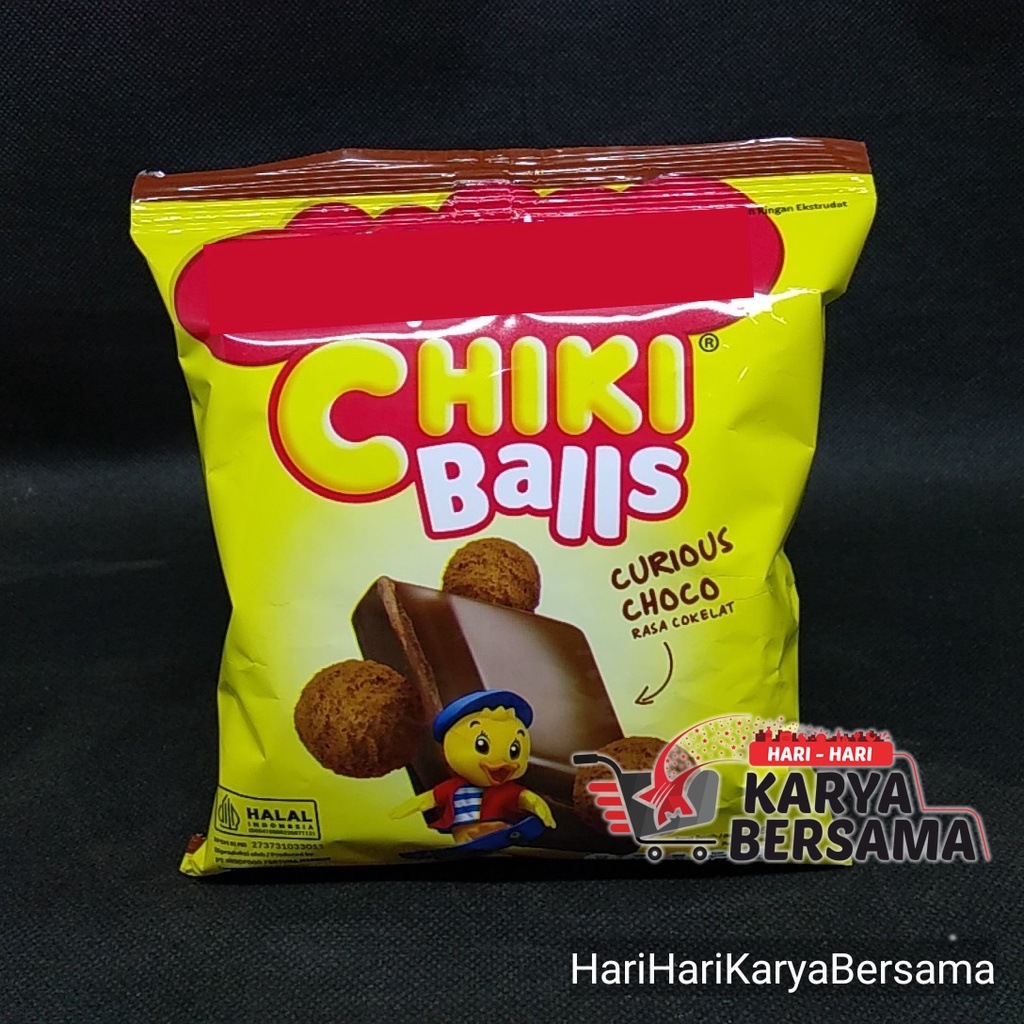 

SNACK CHIKI BALLS CURIOUS CHOCO RASA COKELAT 16GR