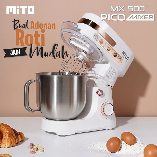 Mixer Mito MX500 Kapasitas 5 Liter Pengaduk adonan kue roti