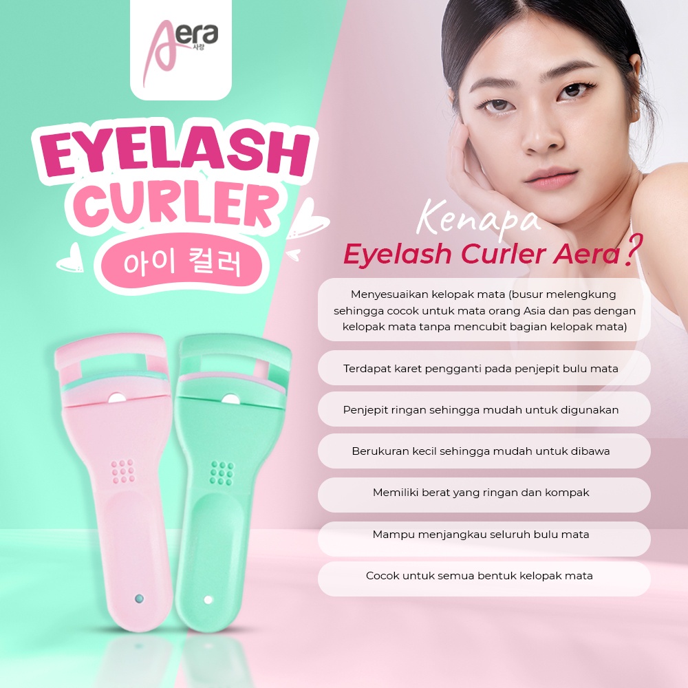 AERA Eyelash Curler Penjepit Bulu Mata Pelentik Bulumata Eye Make Up Tool