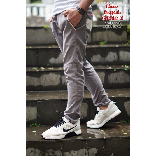 9-12 Tahun Chino Anak Panjang ORIGINAL GOLDKIDS 20 22 24 | Celana Chino Anak PREMIUM