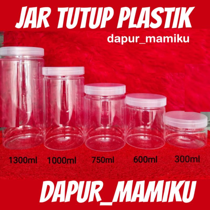 DAPURMAMI Toples Jar Tutup Plastik