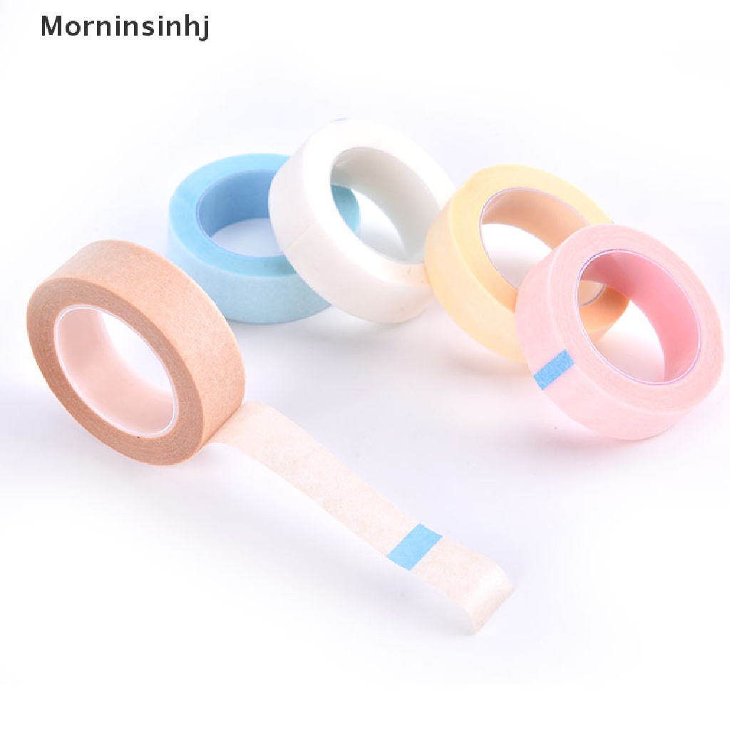 Mornin 9m Lash Tape Eyelash Extension Breathable Micropore Fabric Mudah Sobek Mata Tapes id