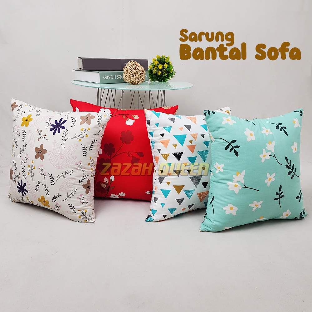 Sarung Bantal Sofa 40 x 40 - Motif Lengkap