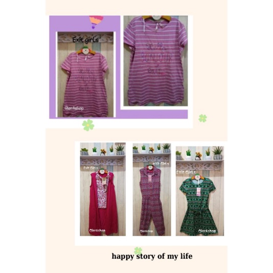 Atasan t-shirt Exit girls/exit expand