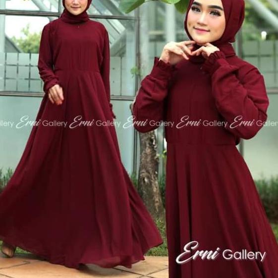 ➦ Gamis CERUTI POLOS ☛