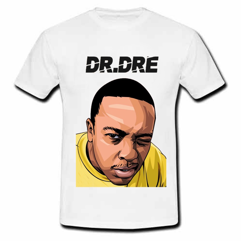 Kaos Dr. Dre Tshirt Casual Unisex New Cotton T - SHIRT
