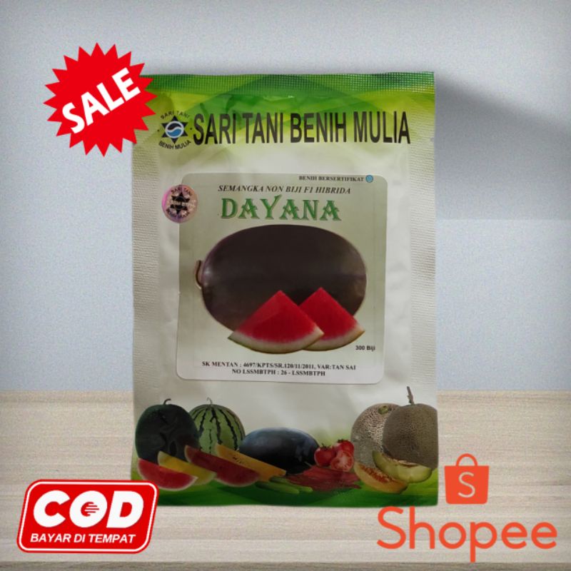 Benih Semangka Dayana Cap sari tani