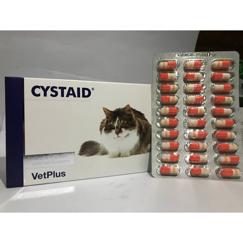 CYSTAID FOR CATS / SUPLEMEN MASALAH SALURAN KENCING KUCING-PER TABLET