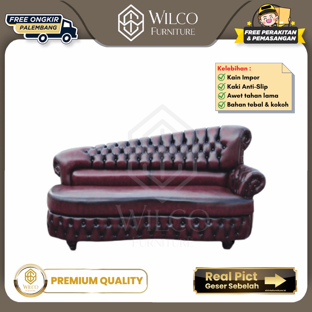 Sofa Ocean Grace Relax / Sofa Santai / Sofa Tamu Kursi / Sofa Merah