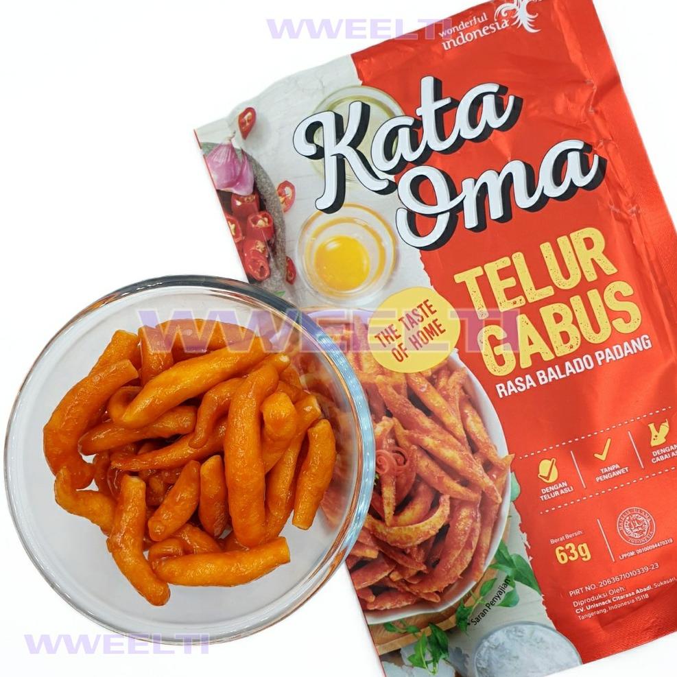 

Y36 Kata Oma Telur Gabus Kue Kering Bidaran READY COD12
