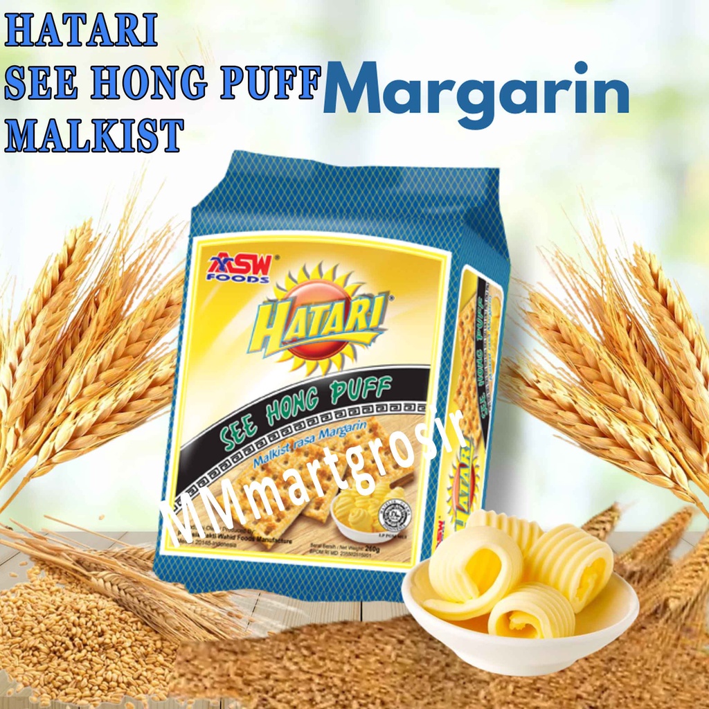 

Hatari See Hong Puff / Biskut Malkist / Biskuit Malkist Rasa Margarin / 245gr