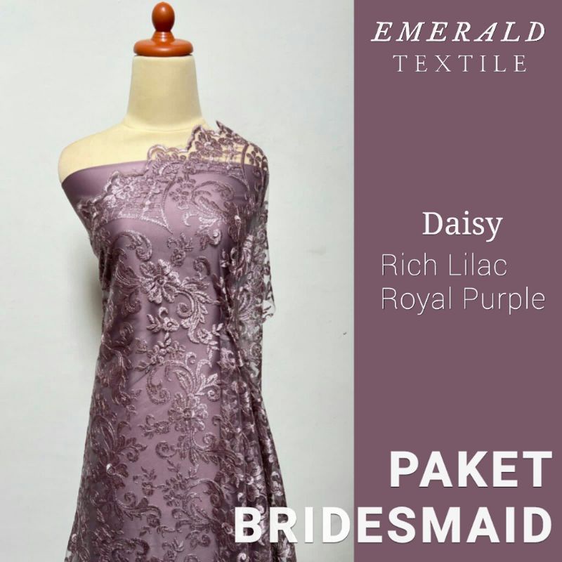 Paket Bridesmaid Spesial Package / Seragam Keluarga / Lamaran / Wisuda / Paket Bridesmaid By Emerald Textile