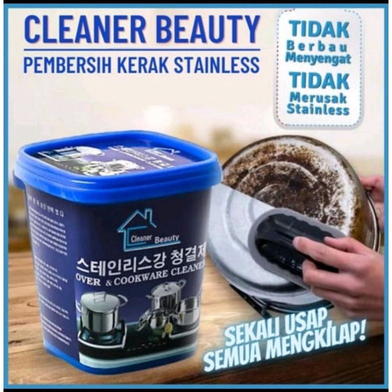 krim pembersih karat panci stainless steel panci kompor wajan / pembersih kerak  kran wajan wastafel