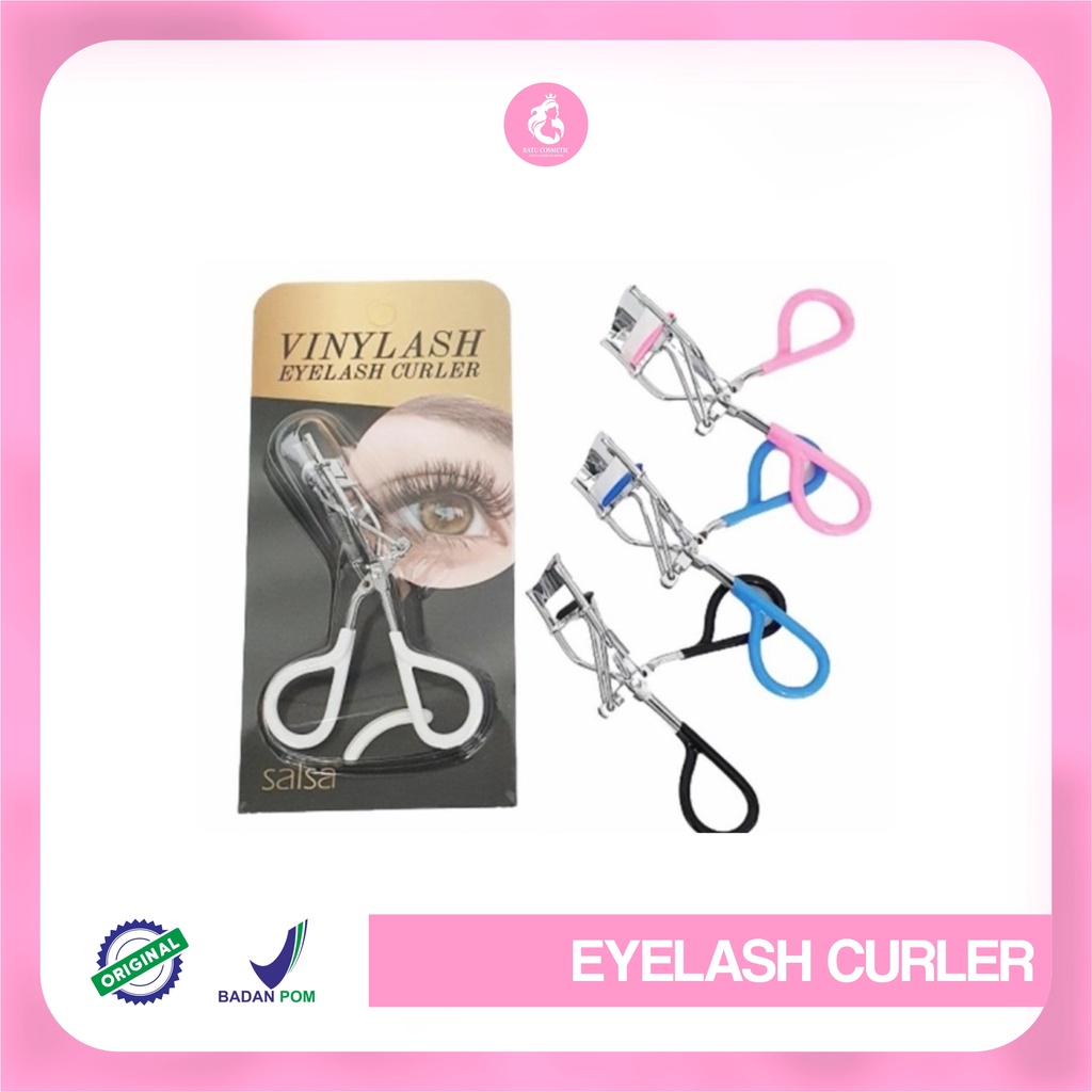 SALSA VINYLASH EYELASH CURLER / PELENTIK BULU MATA SALSA / PENJEPIT BULU MATA