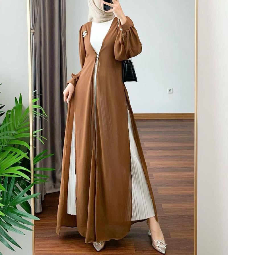 ♝ RX Fashion - Amelia Outer / Outer Long Ceruty / Cardy Laura Dress Semi - NN ☟