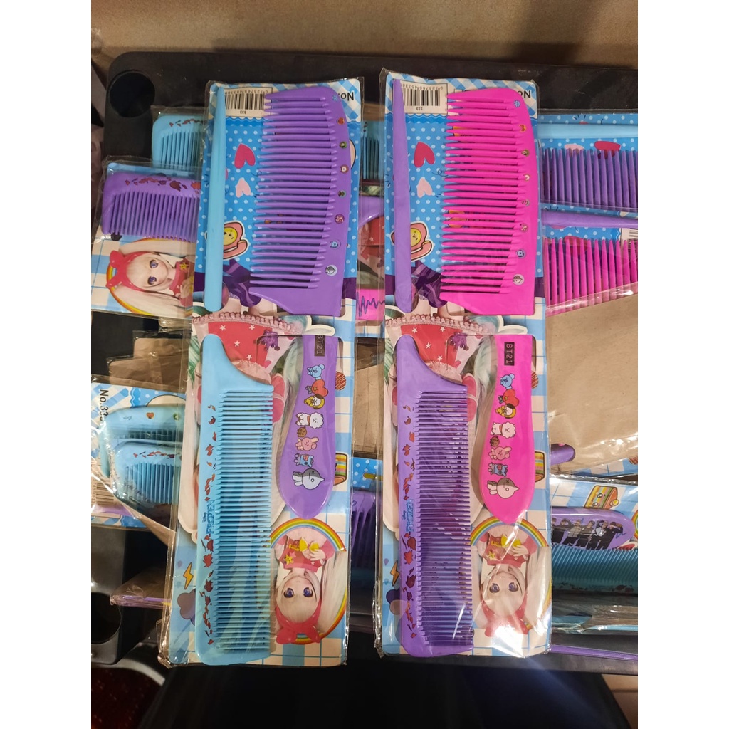 Sisir karakter isi 2 pcs