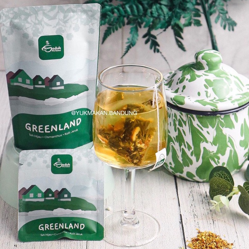 

Seduh Space Greenland - Artisan Tea Premium | Green Tea, Orange Peel, Osmanthus