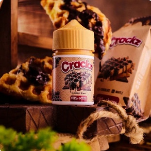 LIQUID CRACKZ V4 CHOCOLATE WAFFLE CRACKERZ 60MLI 3MG 6MG