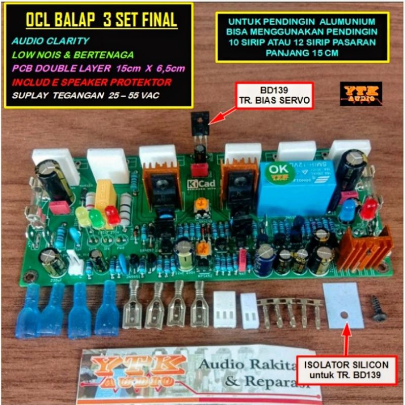 KIT Driver Power OCL BALAP 2 & 3 Set Final HS SIRIP