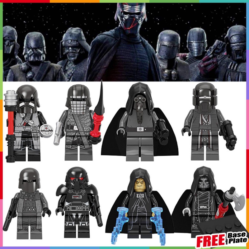 Pg8296 Minifigures Knights of Ren Cardo Kuruk Star Wars Dark Jedi Garindan Emperor Palpatine Mini Figure Mainan Hadiah