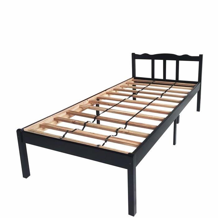 Best Seller Tempat Tidur / Divan/ Ranjang Kayu No. 3 Uk 120 X 200 Cm
