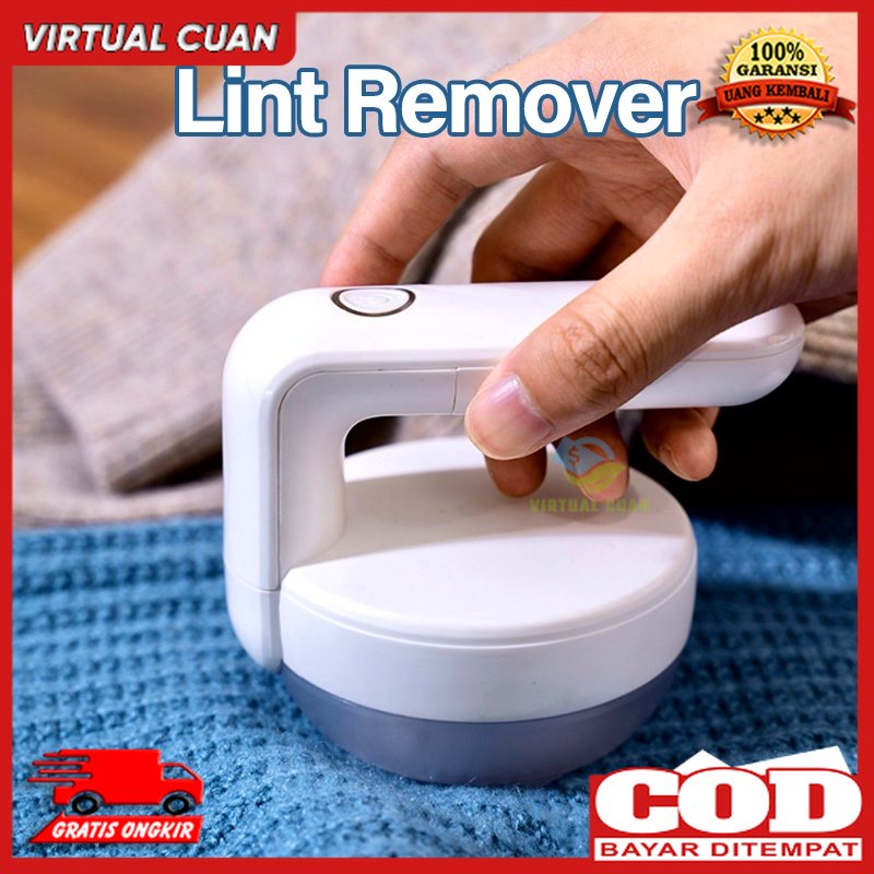 Fuzz Trimmer Lint Remover Fuzz Trimmer Portable Rechargeable Penghilang atau Pembersih Serat Bulu pada Pakaian