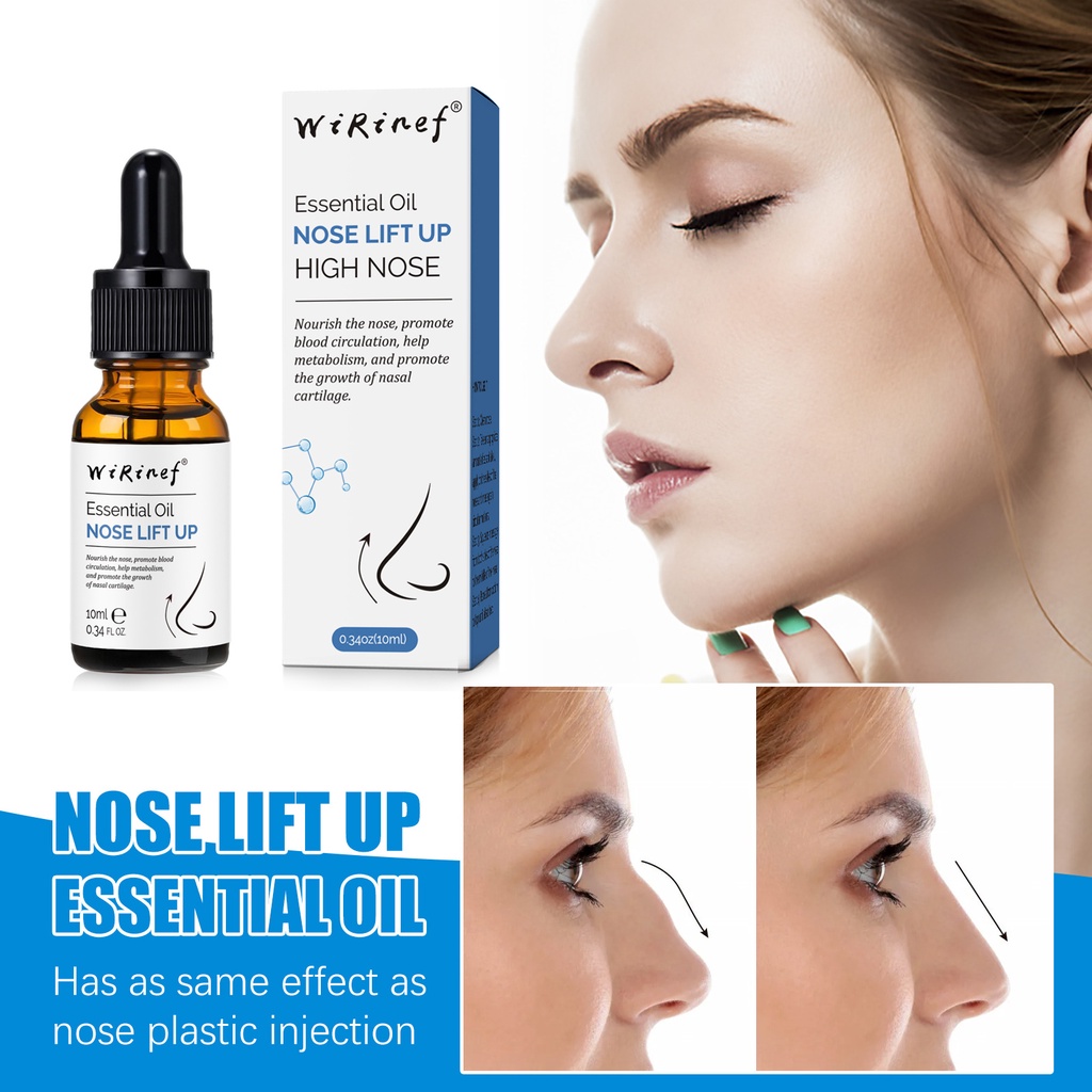 Nose Lift Up Essential Oil 10ml / Serum Pemancung Hidung / Alat Hidung Pemancung Hidung Alat Pemancung Hidung Hidung Cepat Memancungkan Memancungkan Hidung Secara Alami Dan Aman