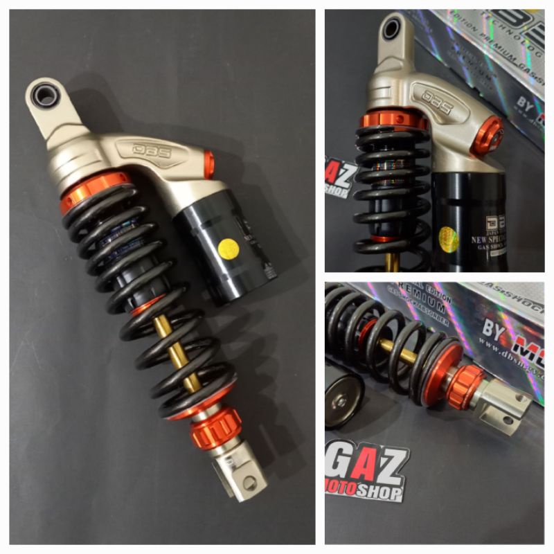 Shock Tabung Matic DBS GP Series AS GOLD Shockbreaker Copy ktc Skok Beat Vario 125 150 Mio X Ride