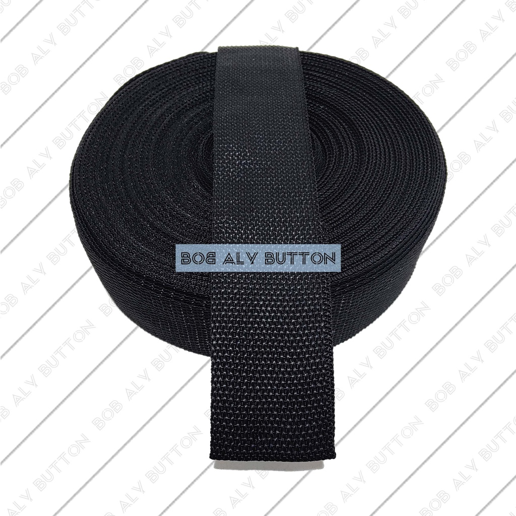 TALI WEBBING STRAP TAS TIPIS UKURAN 3.8 CM ( 1 ROLL )