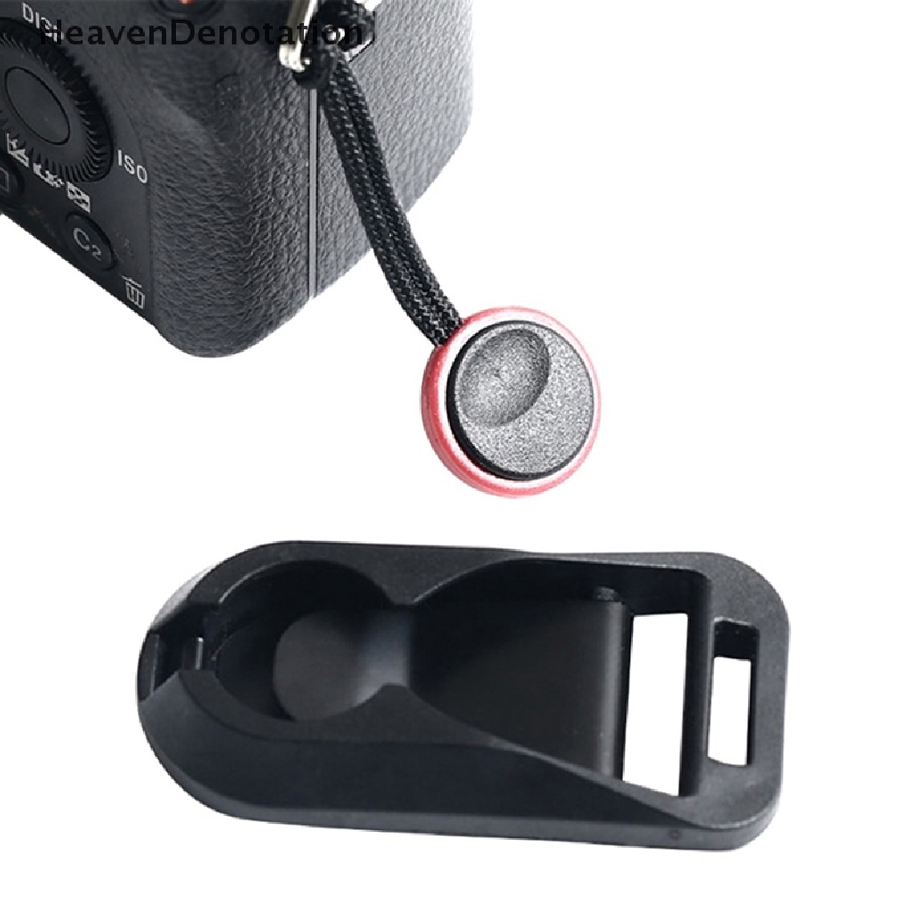[HeavenDenotation] Konektor Pelepas Cepat Dengan Alas Untuk Tali Bahu Kamera Tali Gesper Plastik Kamera Quick-Release Buckle Straps Buckle HDV