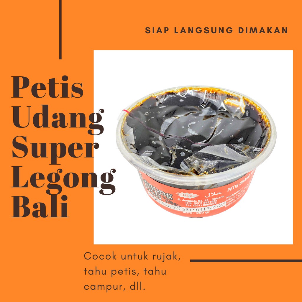 

LEGONG BALI Petis Udang Super 250g