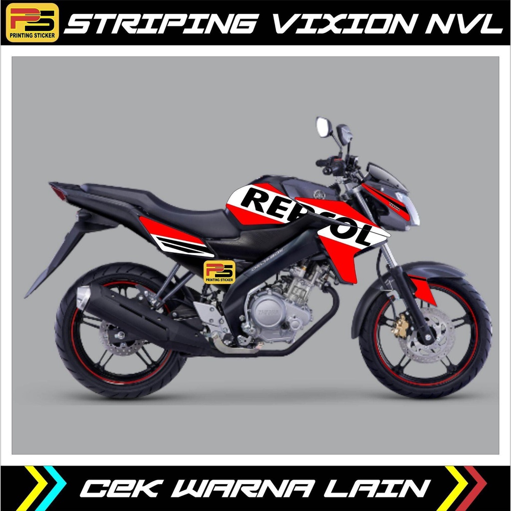STRIPING VARIASI YAMAHA VIXION NEW NVL 2014/NEW VIXION NVL 2014