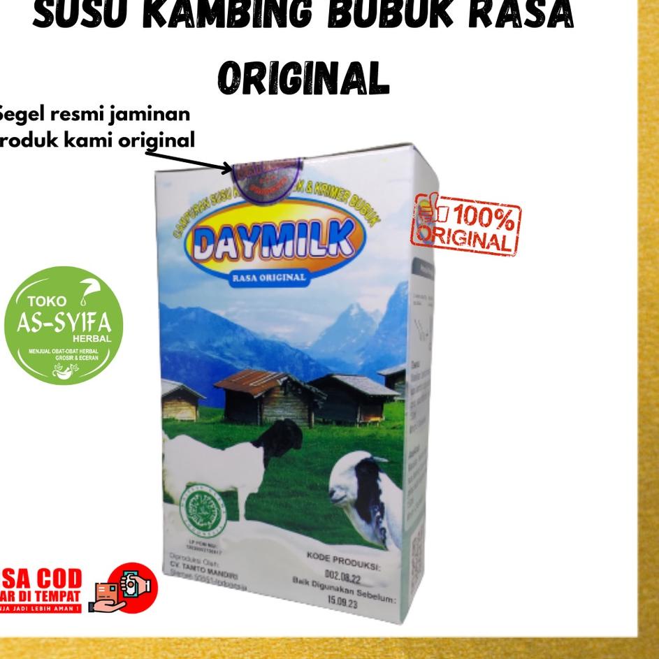 

✨Grosir✨ Daymilk Susu Kambing Etawa Bubuk Rasa Original Rendah Gula / Susu Kambing Bubuk Murah / Day Milk Original murah