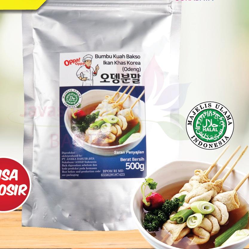 

◄ Bumbu Saus kuah Soup Oden Odeng Eomuk Fish Cake Bakso javasuperfood 500g ♫