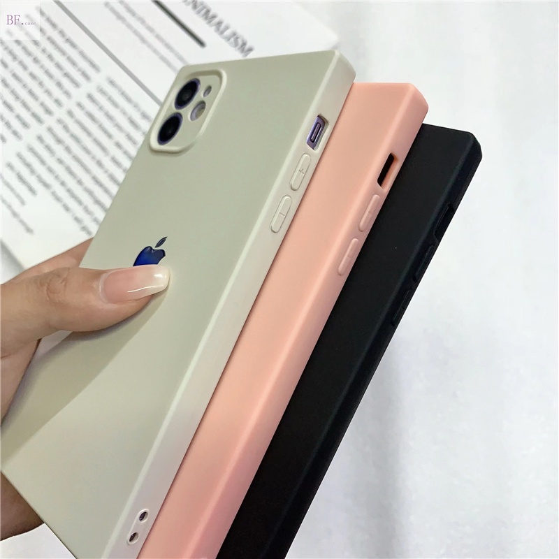 Like 14promax Casing Silikon Tepi Lurus Untuk Iphone 11 Pro Max X XR XSMAX XS