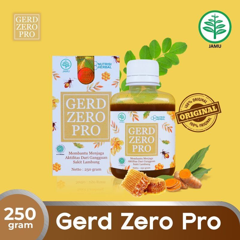GERD ZERO PRO Madu Oabt Asam Lambung Maag Gerd Herbal ORIGINAL