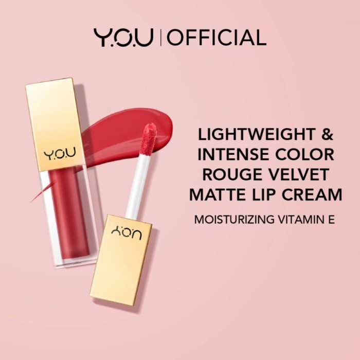 YOU The Gold One Rouge Velvet Matte Lipcream