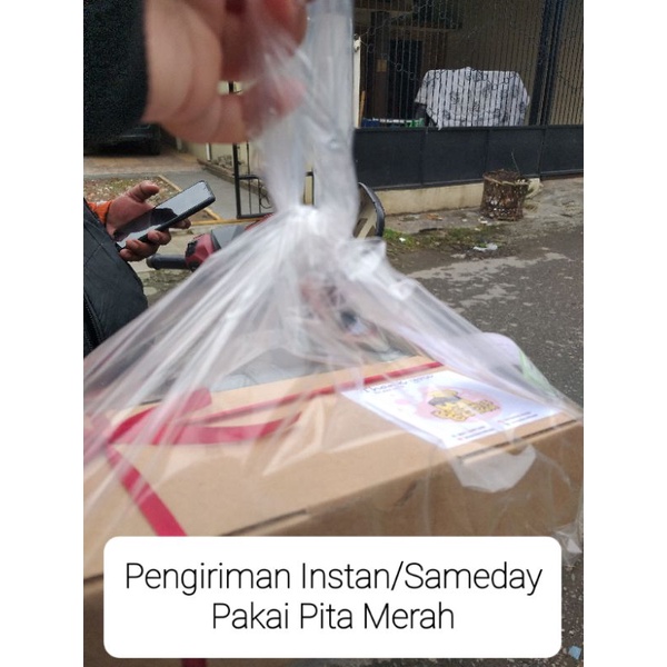 Brownies Fudgy Premium Original Tanpa Toping