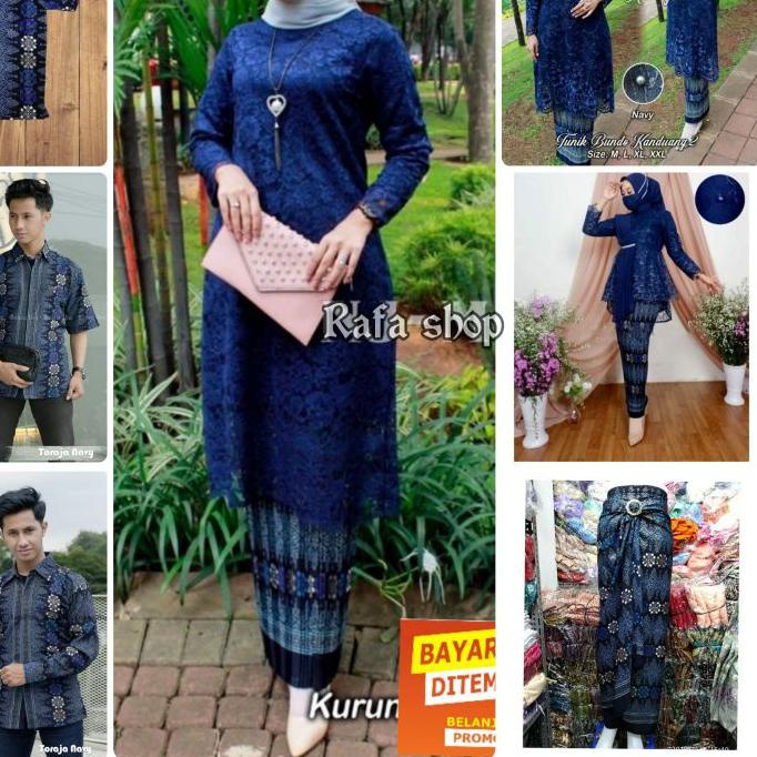 ❈ COUPLE / COUPLE KEBAYA / BAJU BATIK COUPLE / KEBAYA BROKAT TUNIK JUMBO MODERN / KEMEJA BATIK MOTIF