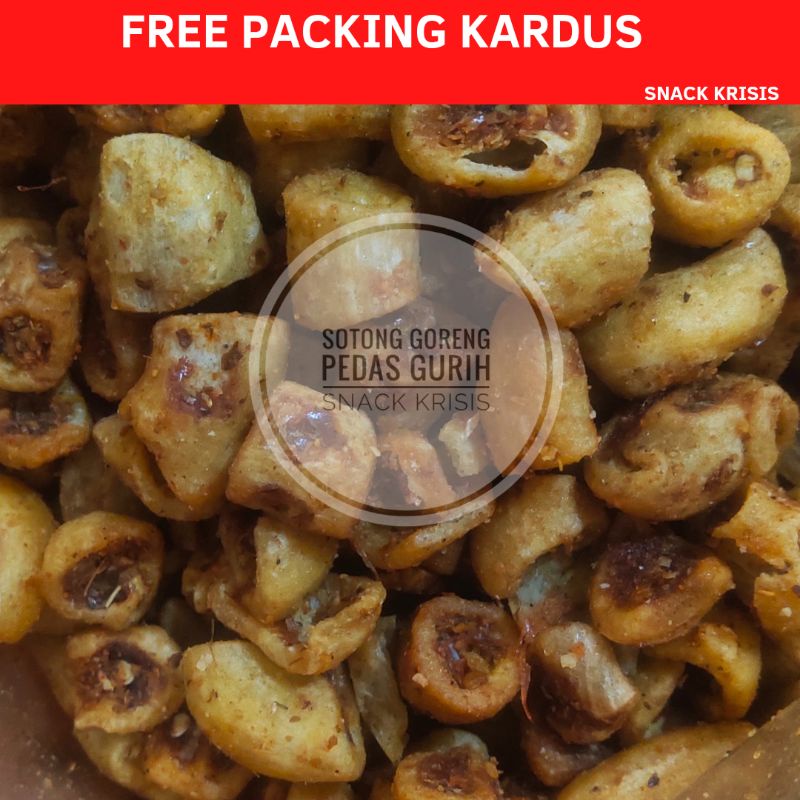 

100 gram Sotong goreng asli keripik sotong pedas daun jeruk