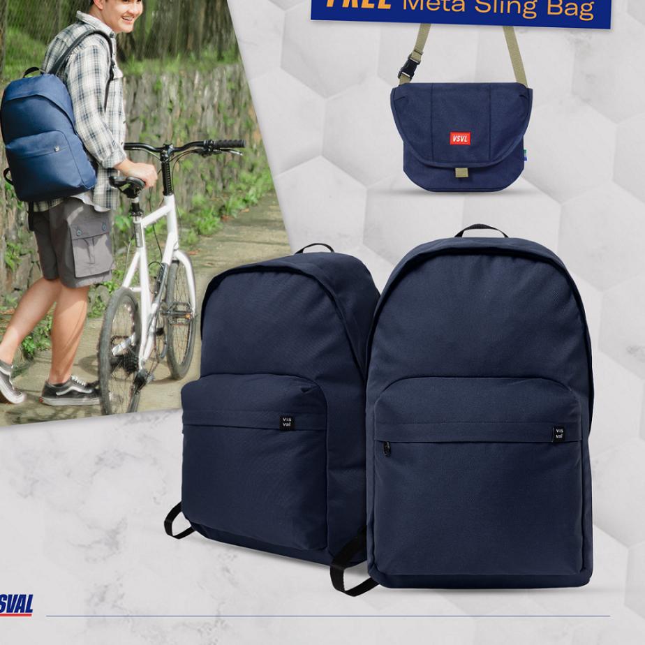 ✹ Backpack Orion - Visval - Tas Ransel ❃