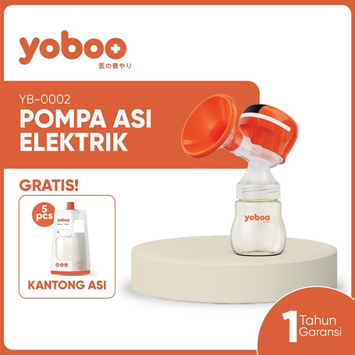 Terlaris Yoboo Alat Pompa Asi Elektrik Otomatis/Single Electric Breast Pump