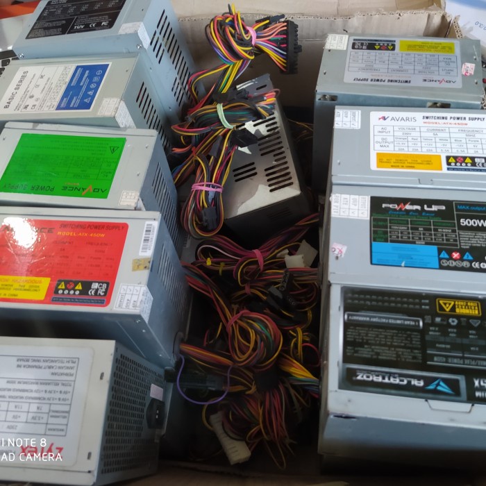 power supply pc komputer standar bekas normal