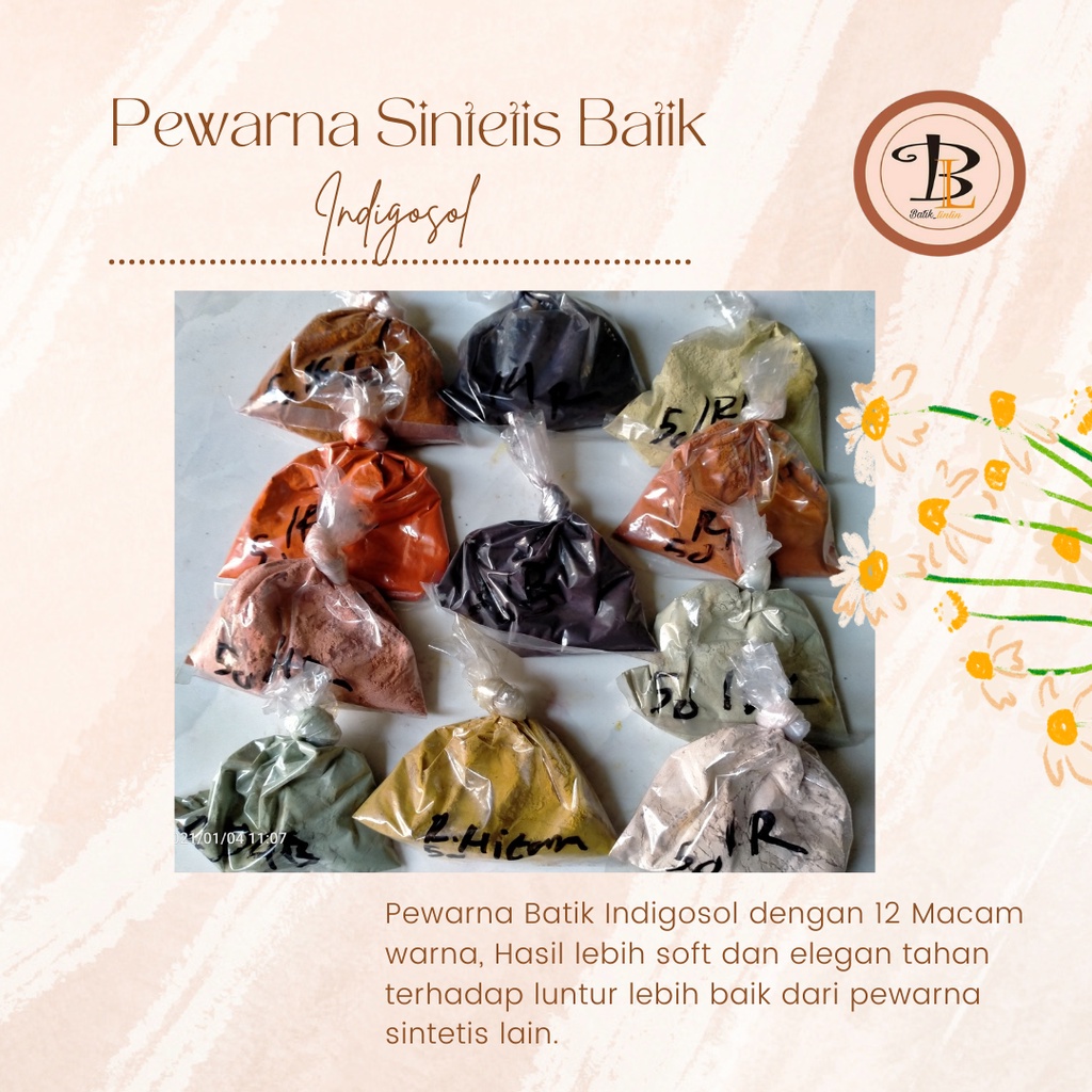 PEWARNA INDIGOSOL (25GR)/ PEWARNA BATIK/ PEWARNA INDIGOSOL/PEWARNA TIEDYE