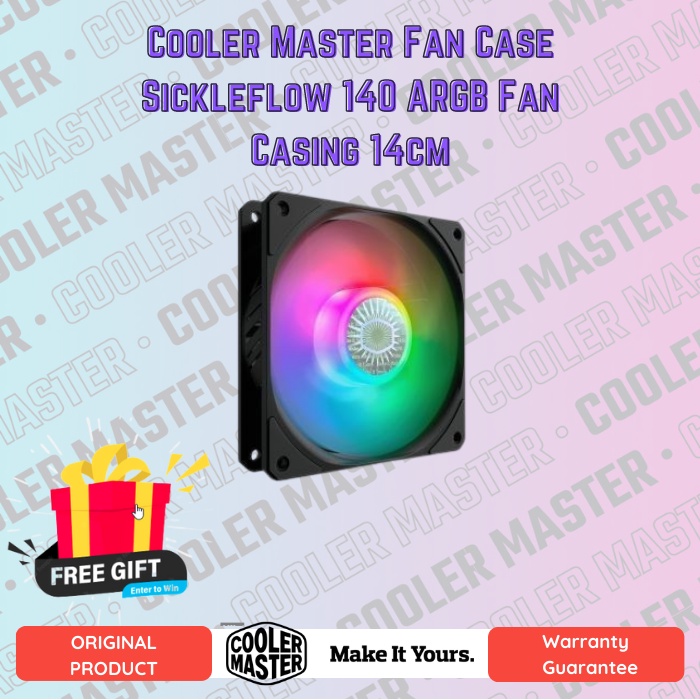 Cooler Master SickleFlow Fan Case 140 ARGB Series