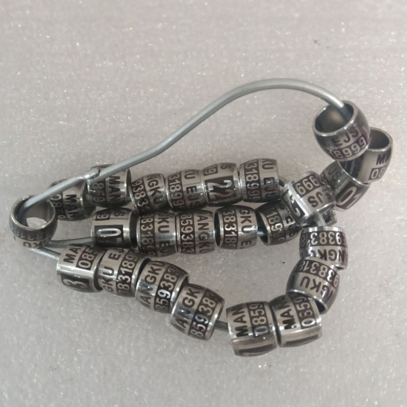 segel merpati/ring merpati/donat variasi 1cm