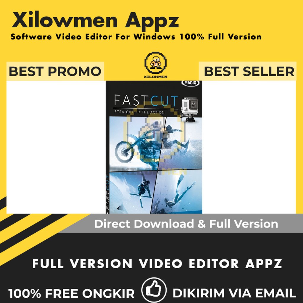 [Full Version] MAGIX Fastcut Plus Edition Pro Video Editor Lifetime WIN OS