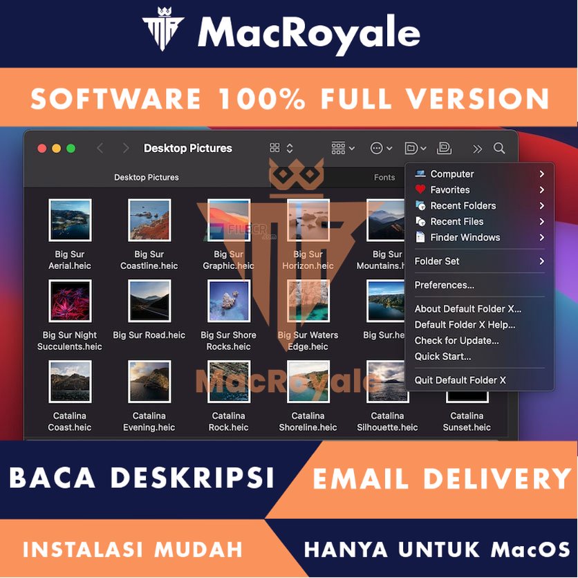 [MacOS] Default Folder X Full Version Lifetime Full Garansi