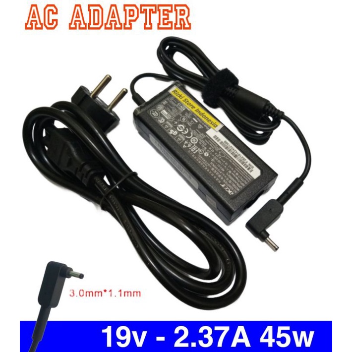 Charger Laptop Acer Aspire 5 A515-44 A515-46 A515-54 A515-54G A515-55 A515-56 A517-52, 19V 2.37A 45W