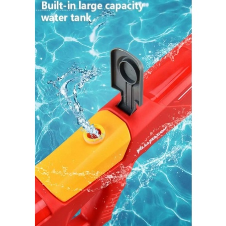 

Tembakan Gun Anak Limited Air Senapan Elektrik Water Mainan Merah - Promo Elektrik Air